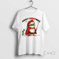 Trending Portland Frog Santa Hat Merry Resistmas Merry Christmas 2025 Meme Premium T Shirts Sweater