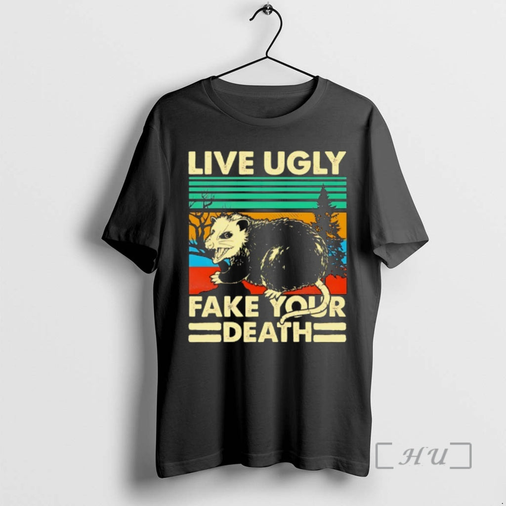 Trending Possum Live Ugly Your Death Vintage Premium T Shirt Sweater