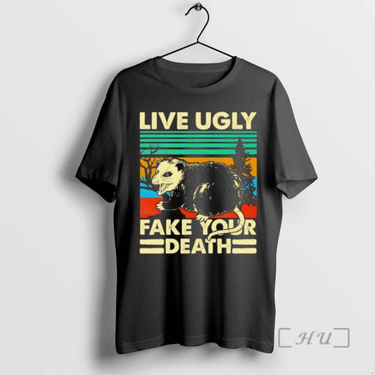 Trending Possum Live Ugly Your Death Vintage Premium T Shirt Sweater