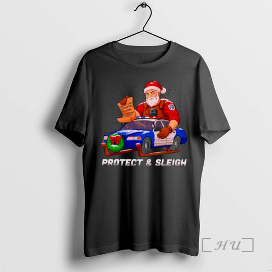 Trending Protect And Sleigh Naughty List Resisting Fleeing Disorderly Conduct Ornaments Premium T Shirts Sweater