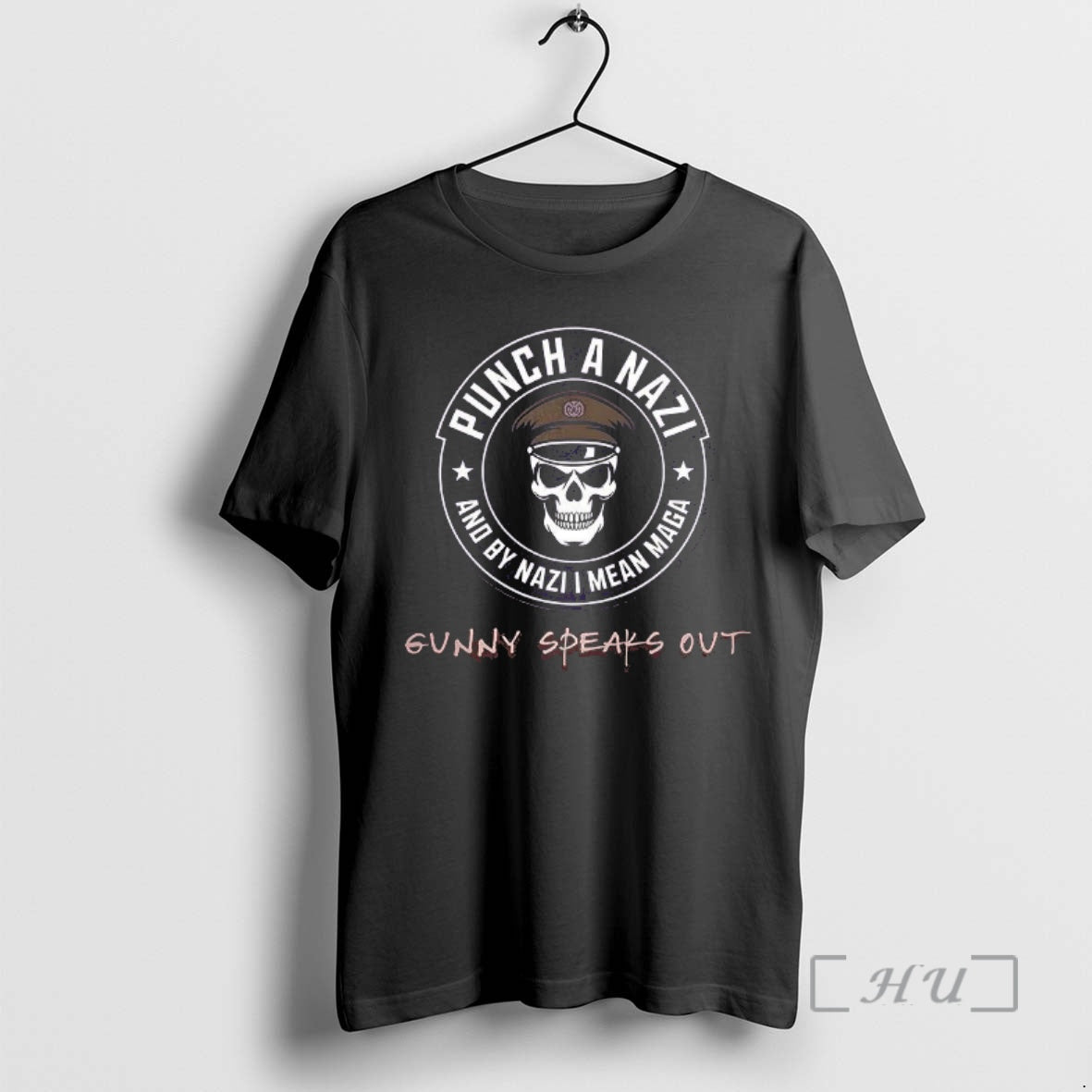 Trending Punch A Nazi And By Nazyi I Mean Maga Gunny Speaks Out Logo Anti