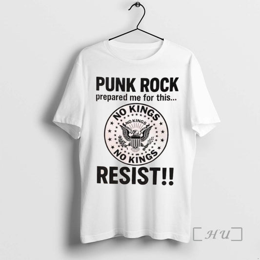 Trending Punk Rock Prepared Me For This Resist No Kings Logo