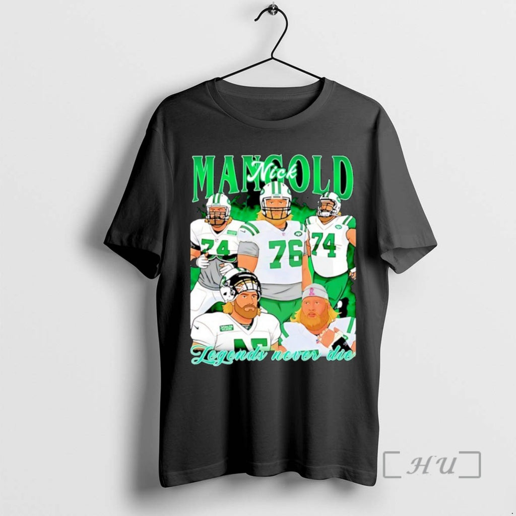 Trending Rip Nick Mangold Legends Never Die Ny Jets Graphic Tee Shirts Sweater