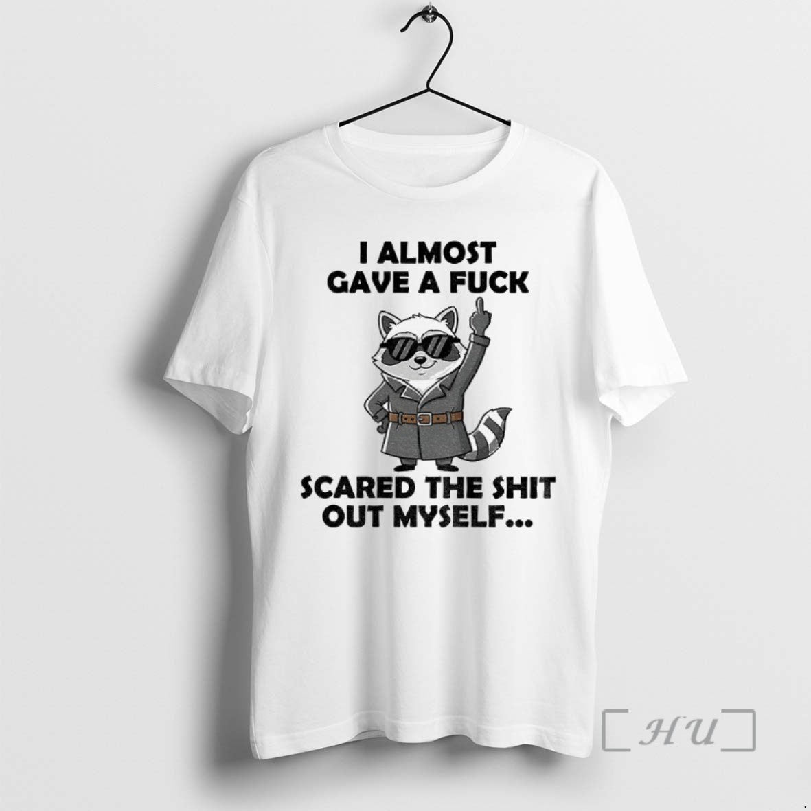 Trending Raccoon Middle Finger I Almost Gave A Fuck Scared The Shit Out Myself