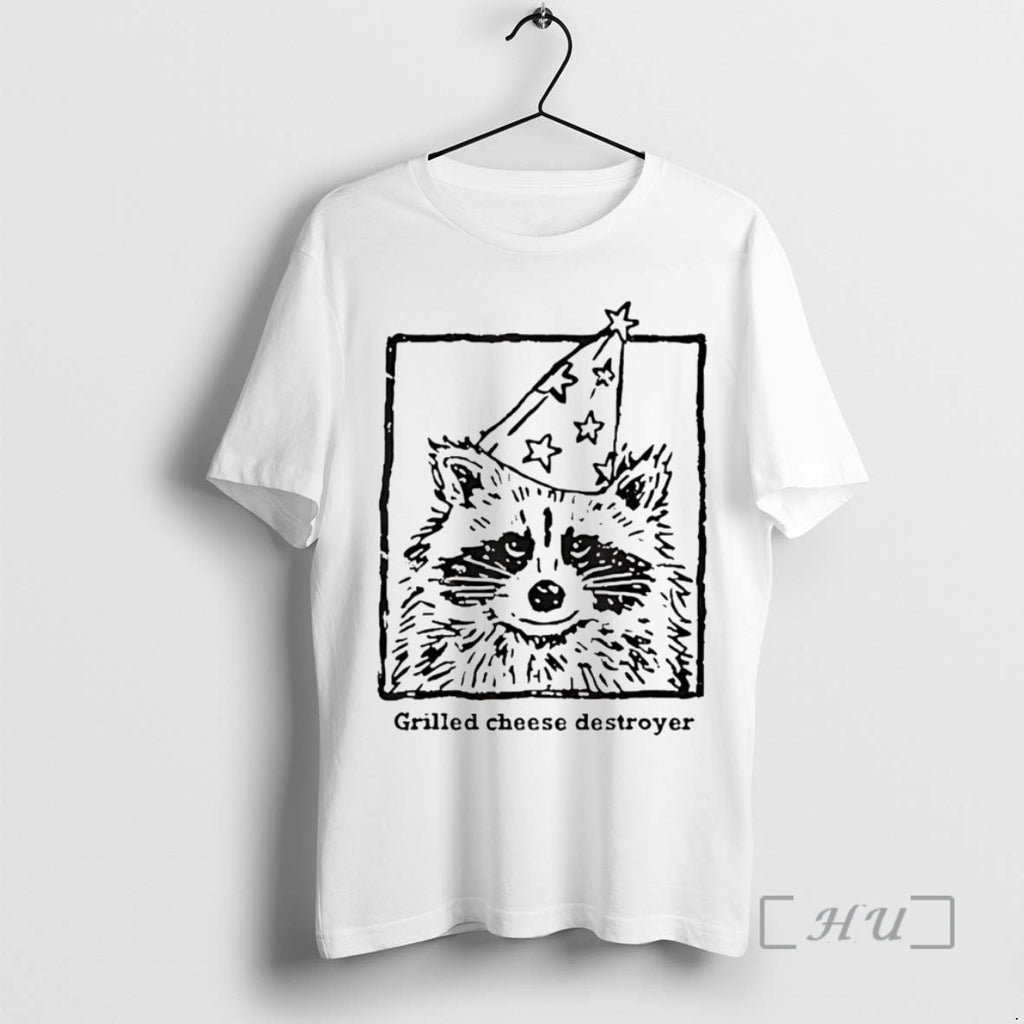 Trending Raccoon Party Grilled Cheese Destroyer Premium T Shirt Sweater