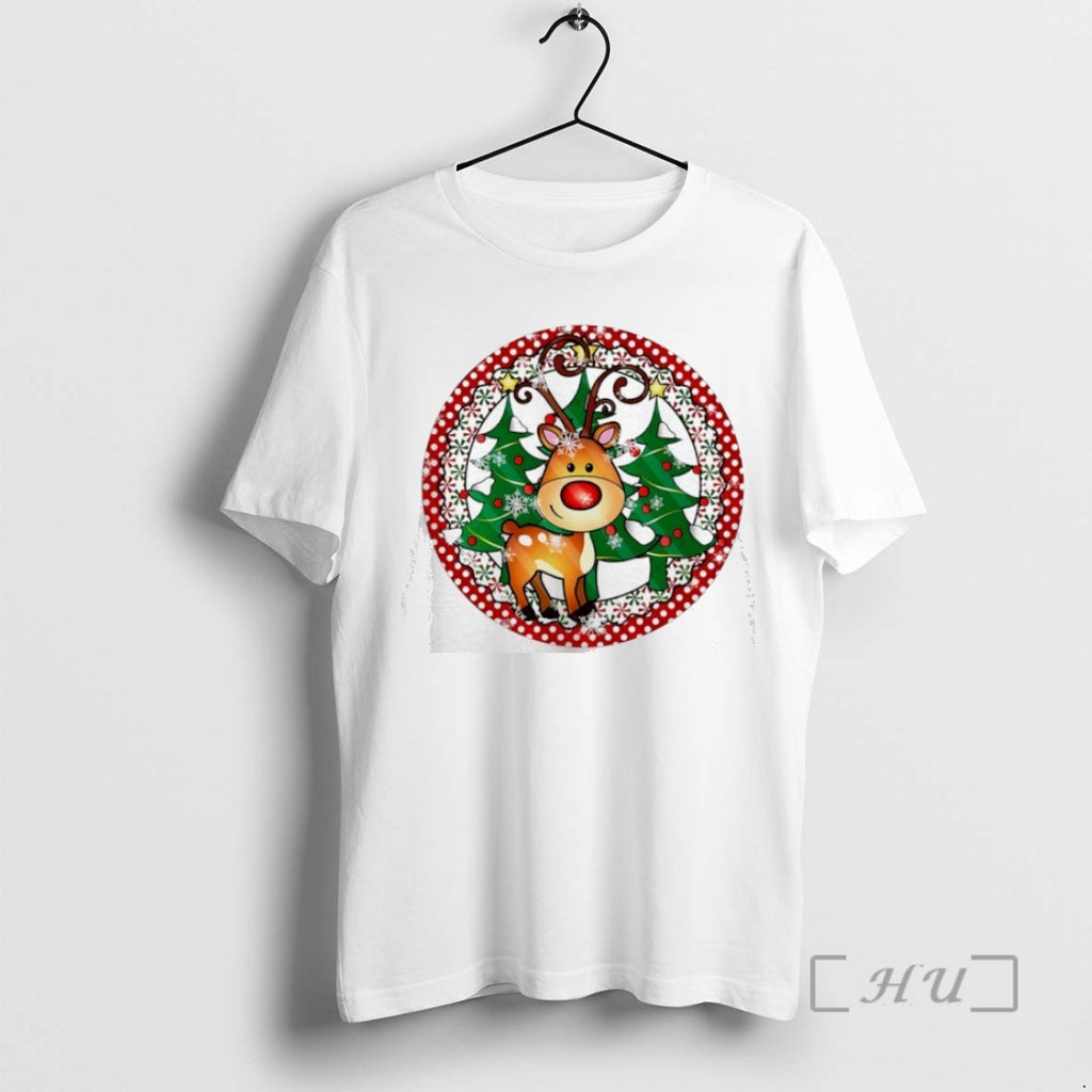 Trending Reindeer Christmas Logo Tee Shirts Sweater