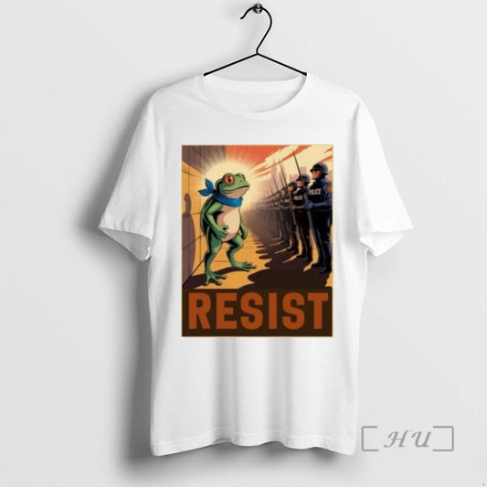 Trending Resist Police Portland Frog Protest Vintage