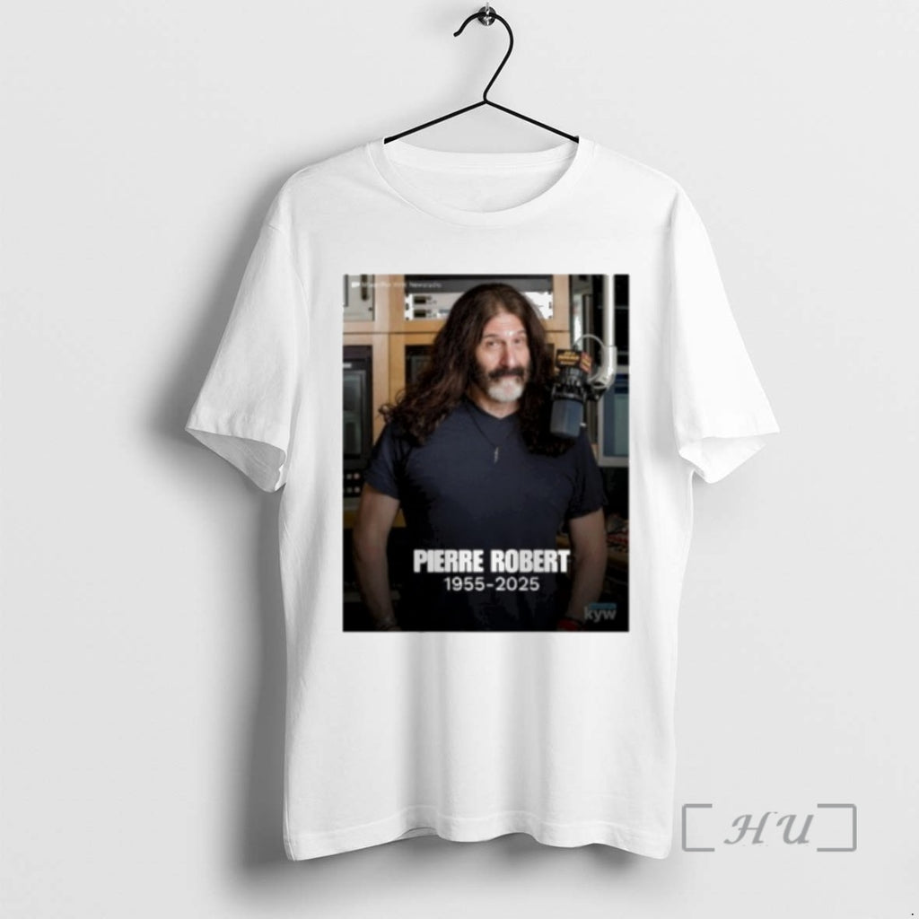 Trending Rest In Peace Legendary Philadelphia Pierre Robert 1955 2025 Premium T Shirt Sweater