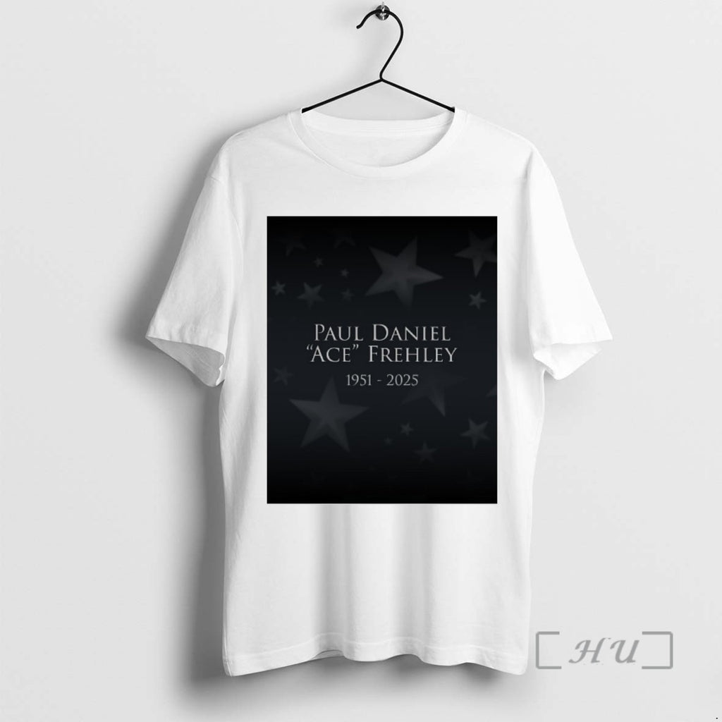 Trending Rest In Peace Paul Daniel Ace Frehley 1951 2025 The Bradford Exchange T Shirts
