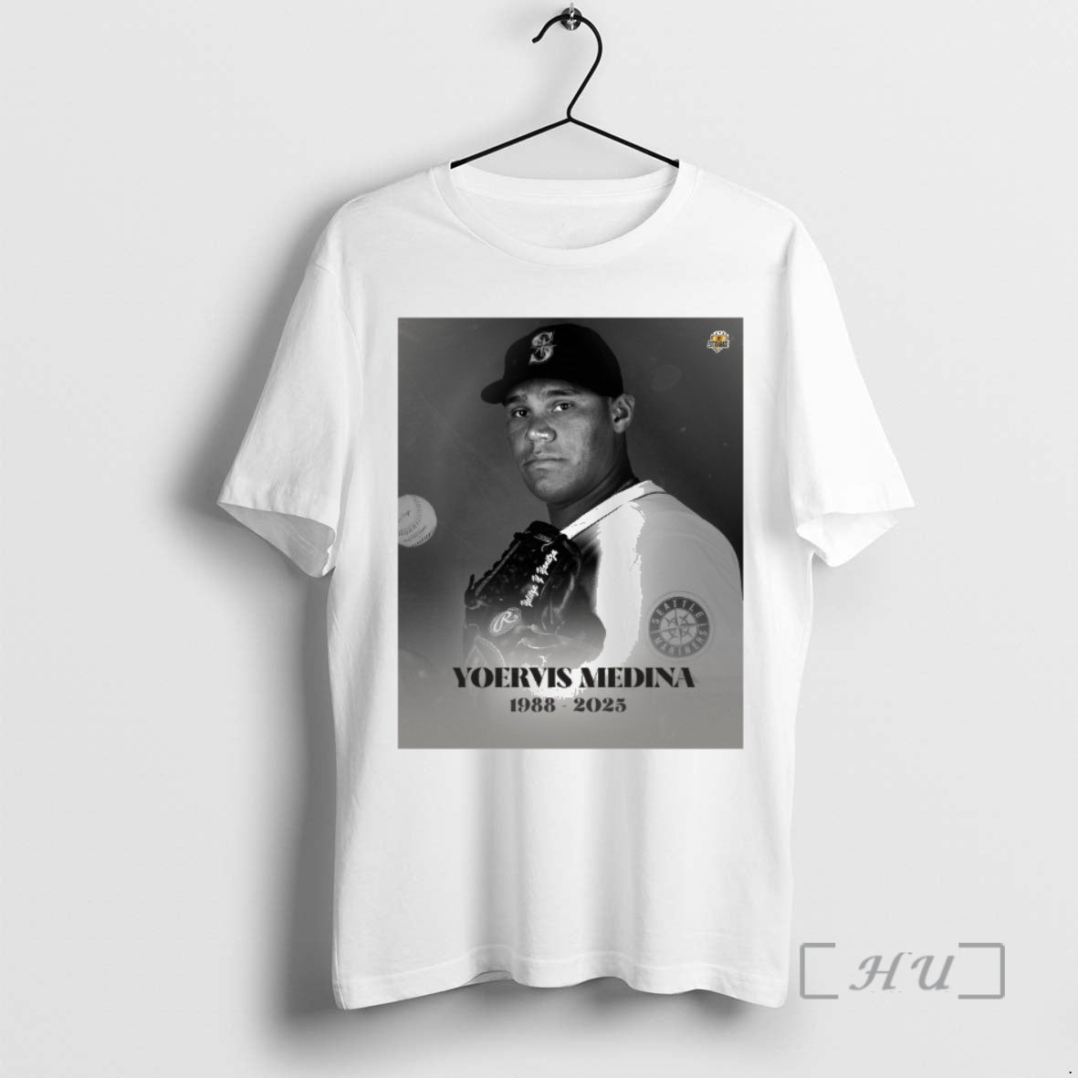 Trending Rest In Peace Yoervis Medina 1988 2025 Seattle Mariners Premium T Shirt Sweater