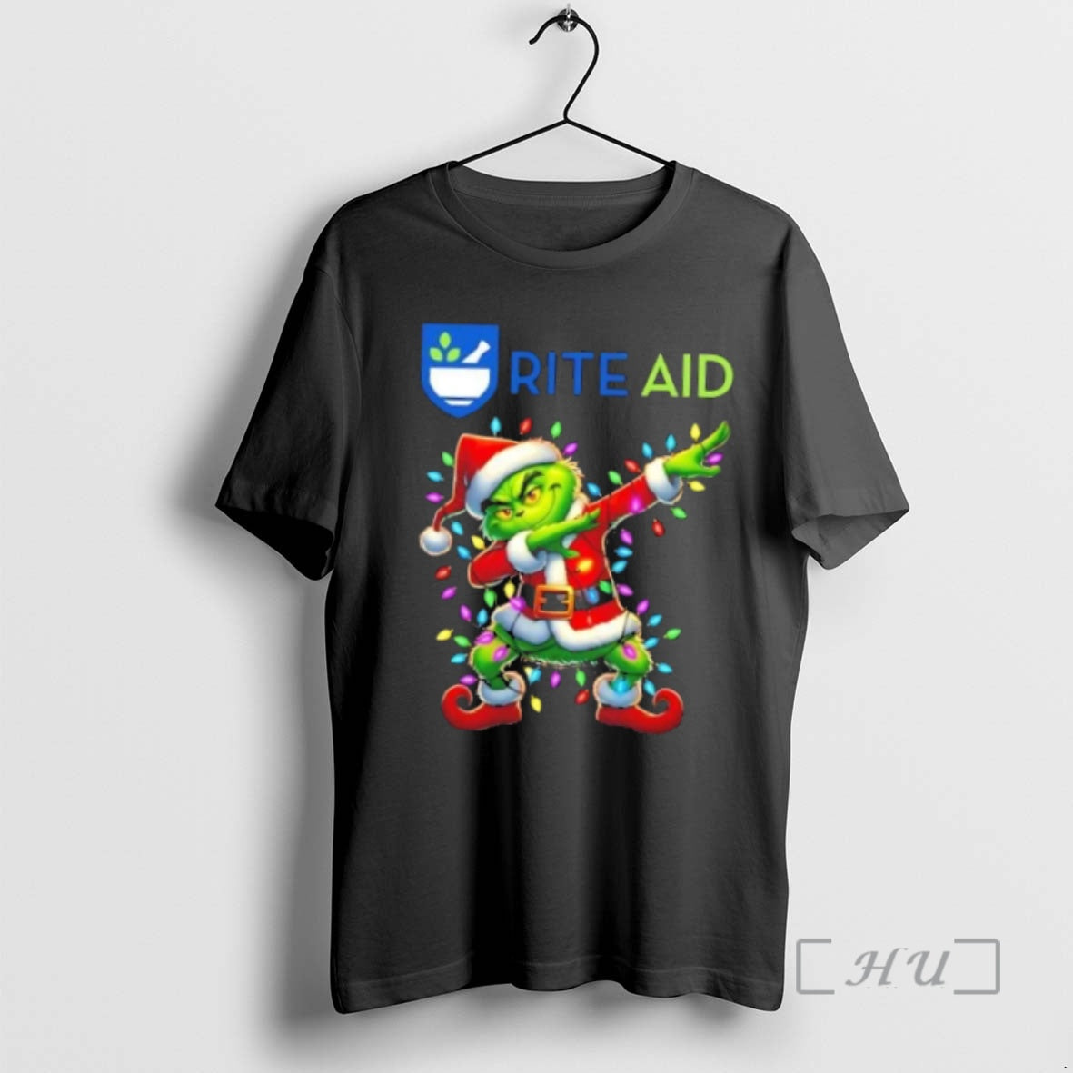 Trending Rite Aid Grinch Dabbing Merry Christmas Premium T Shirt Sweater