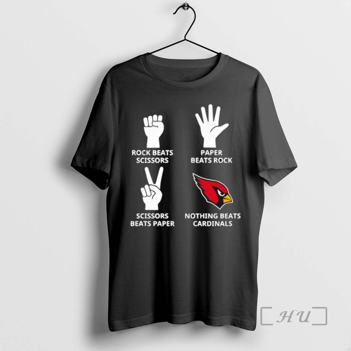 Trending Rock Beats Scissors Paper Beats Rock Scissors Beats Paper Nothing Beats Cardinals Arizona Cardinals