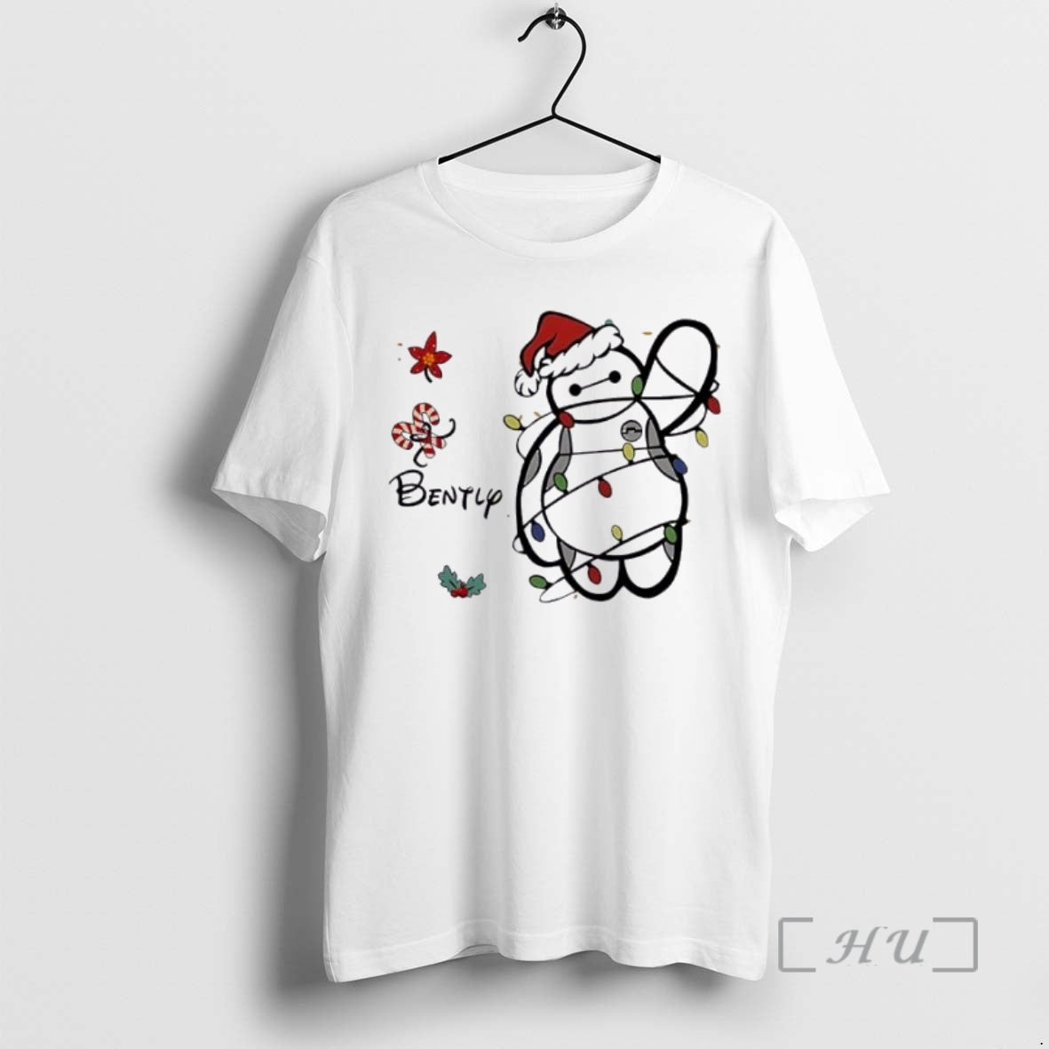 Trending Santa Baymax Christmas Personalised Ornaments White