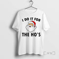 Trending Santa Claus I Do It For The Hos Merry Christmas Premium T Shirt Sweater