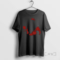 Trending Santa Claws Christmas He Sees You When Youre Drinking Graphic Premium T Shirts Sweater