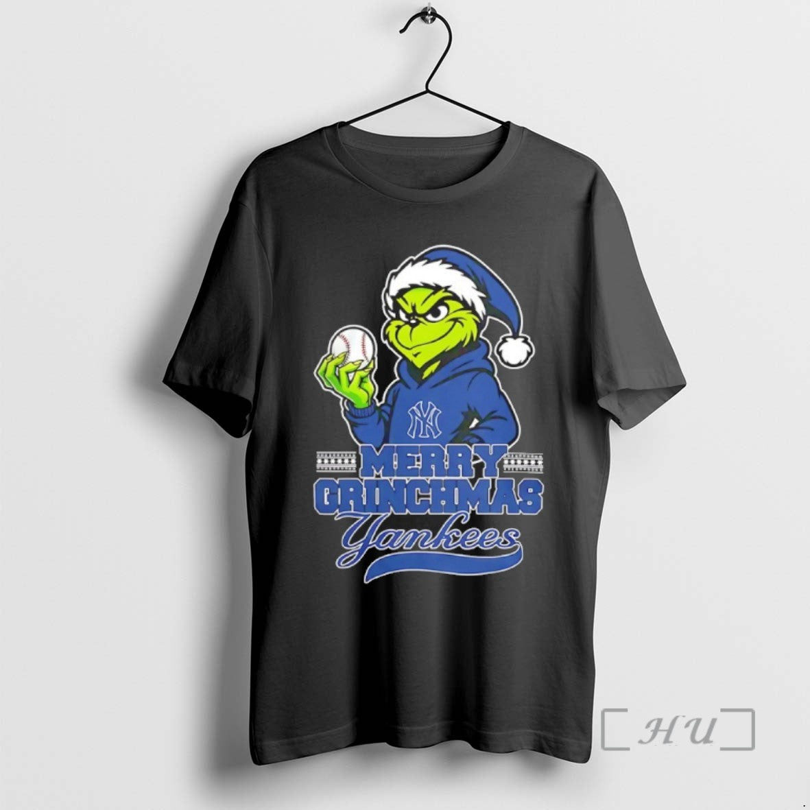 Trending Santa Grinch Wears New York Yankees Baseball Merry Christmas 2025