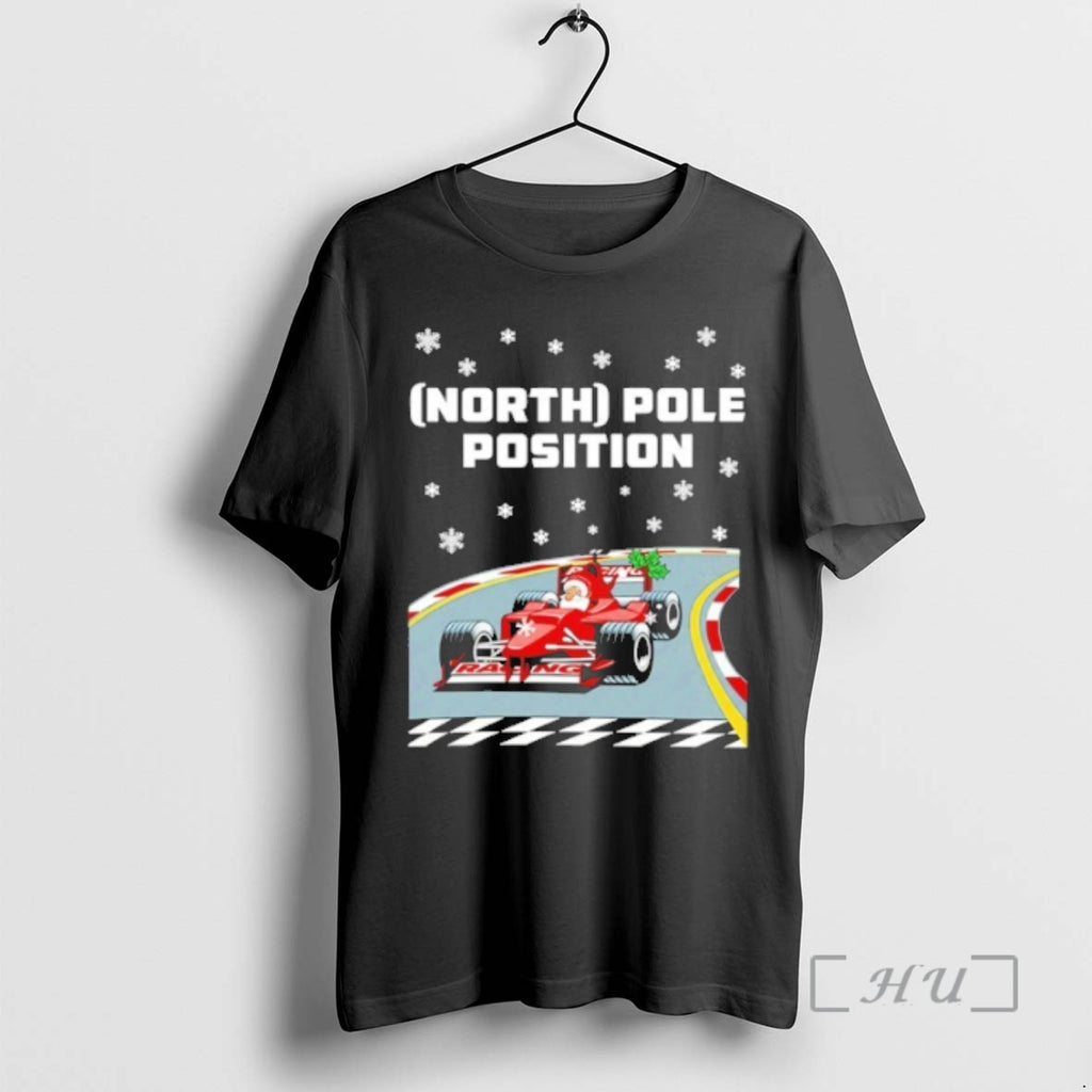 Trending Santa North Pole Position F1 Christmas Premium T Shirt Sweater
