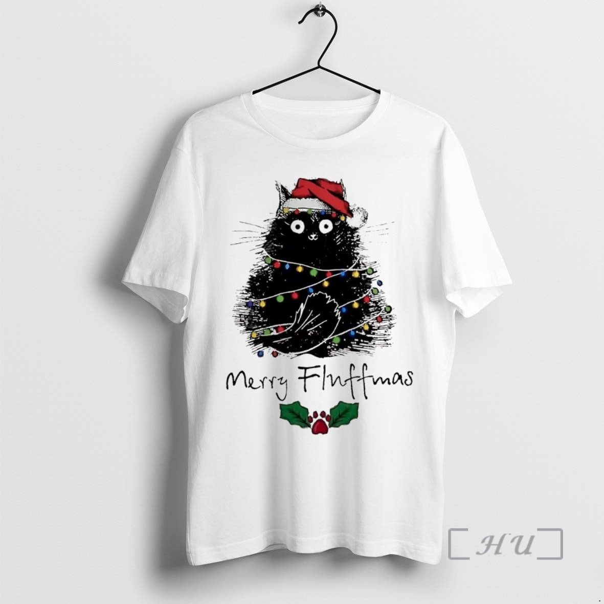 Trending Santa Cat Merry Fluffmas Christmas