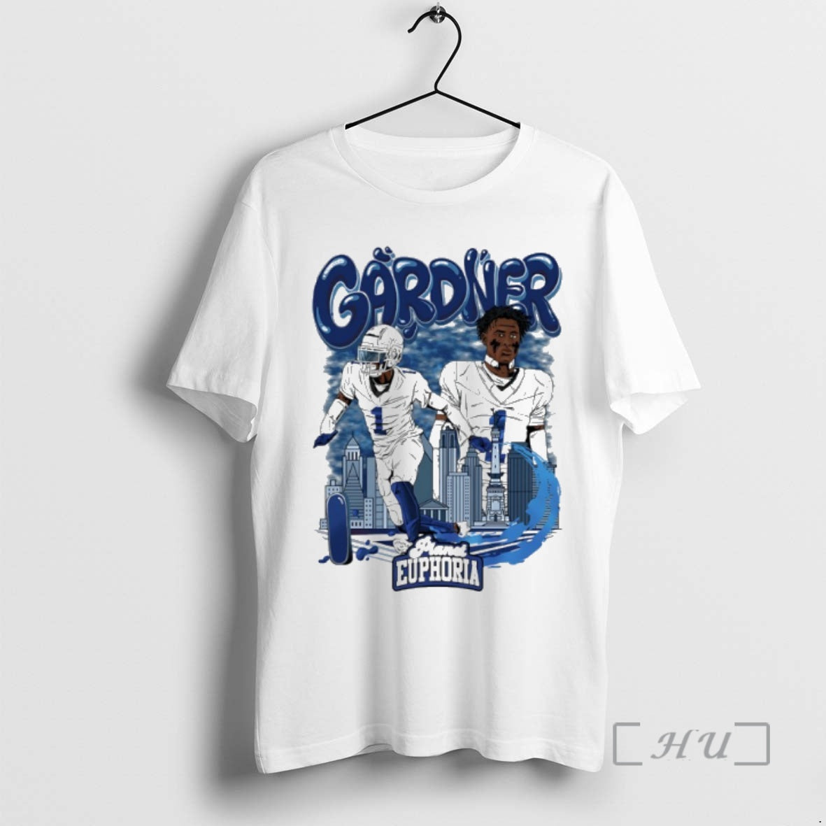 Trending Sauce Gardner Indianapolis Colts City Skyline Graffiti