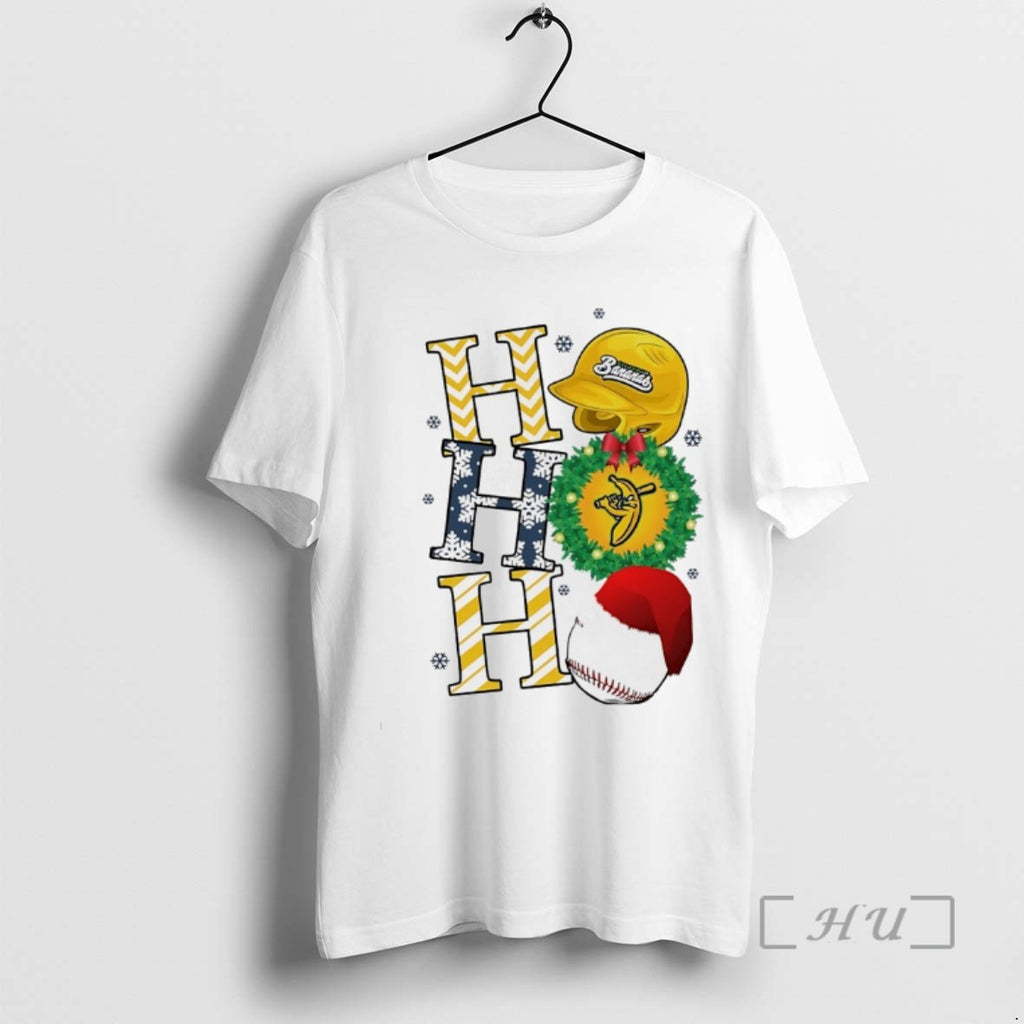 Trending Savannah Bananas Ho Ho Ho Holiday Baseball Christmas T Shirt Sweater