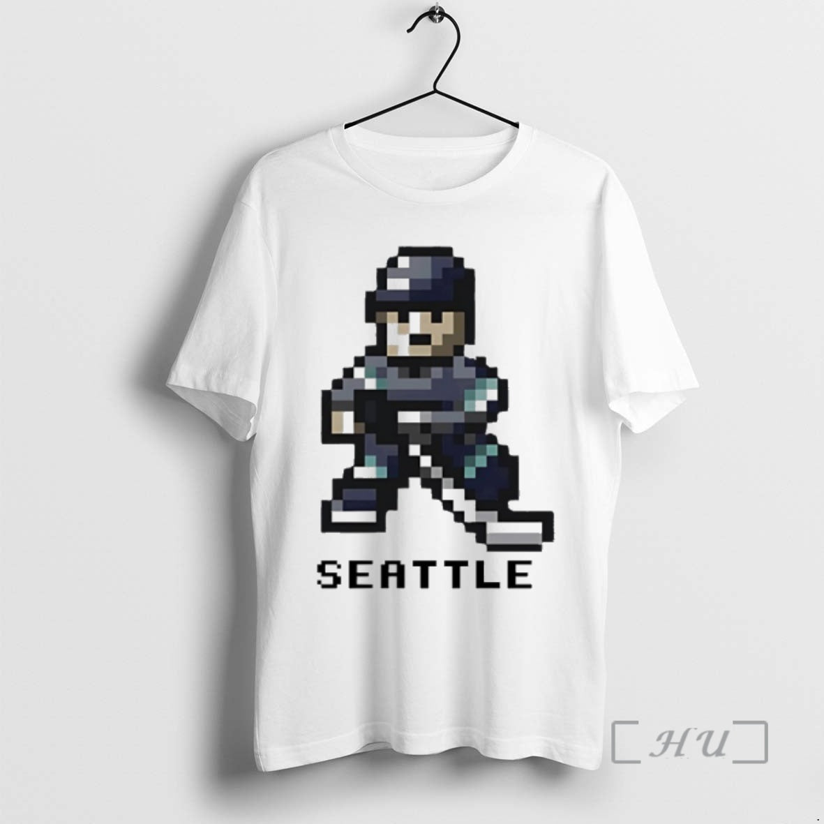 Trending Seattle Kraken Hockey 8 Bit Retro Baller Premium T Shirt Sweater