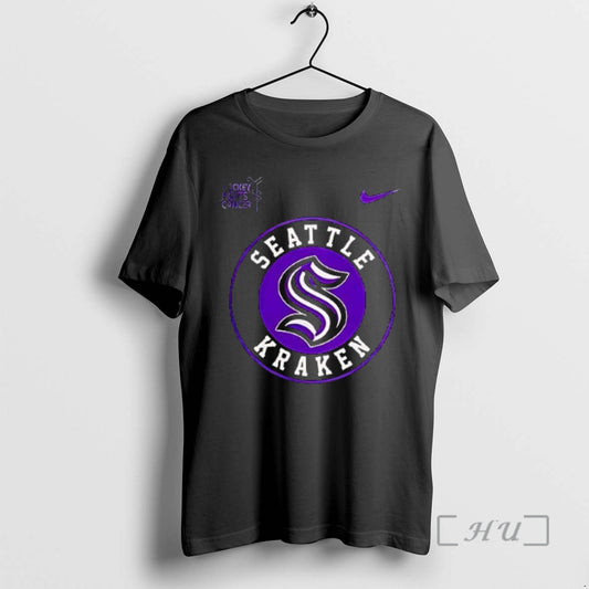 Trending Seattle Kraken Hockey Fights Cancer Logo