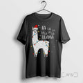 Trending Sheep Santa Hat Deck The Halls Fa La La La La La Llama Merry