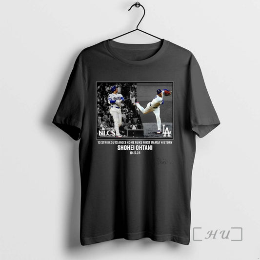 Trending Shohei Ohtani Los Angeles Dodgers 2025 Nlcs 10 Strikeouts And 3 Home Runs First