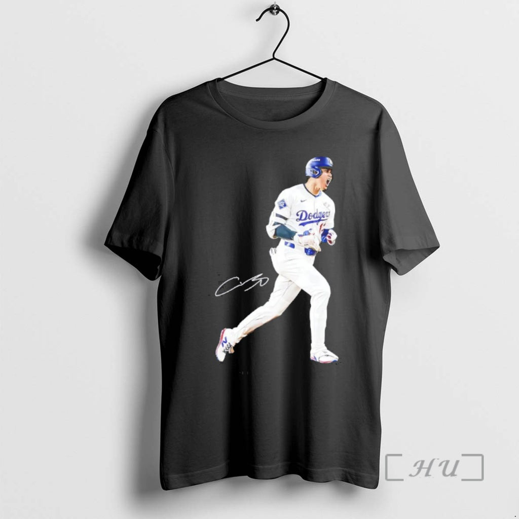 Trending Shohei Ohtani Mvp Los Angeles Dodgers Game 3 2025 Signature Tee Shirts Sweater