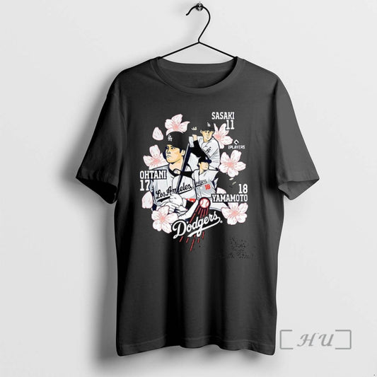 Trending Shohei Ohtani And Yoshinobu Yamamoto Los Angeles Dodgers Flower