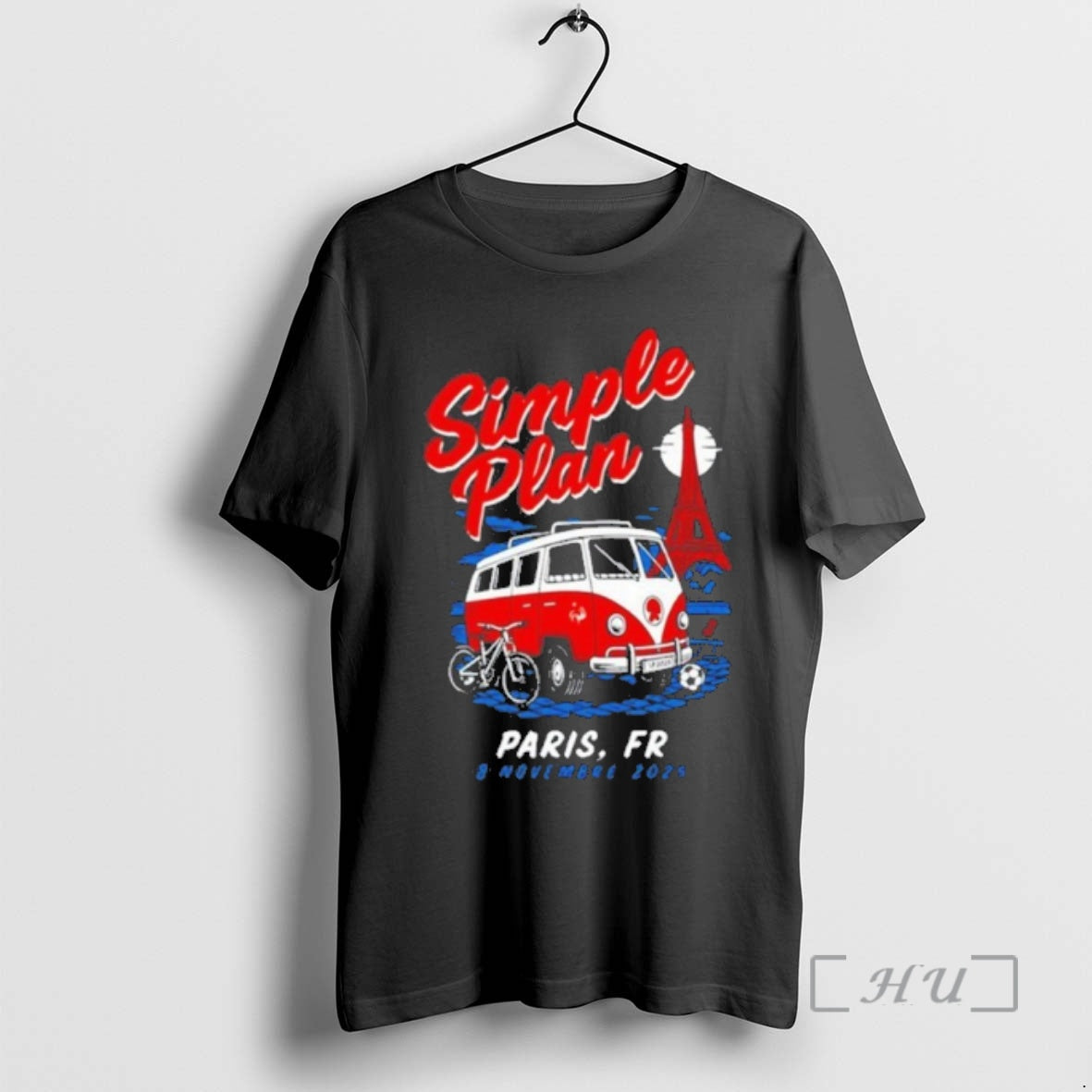 Trending Simple Plan Paris La Defense Arena Tour 2025 Graphic
