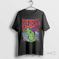 Trending Smiling Friends Glep Vintage Heavy Metal Flowers Cartoon