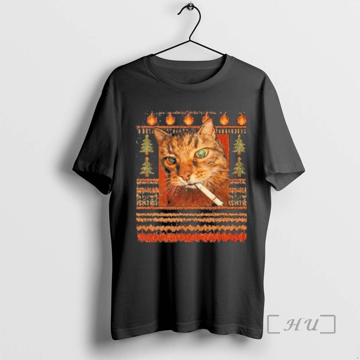 Trending Smoking Cat Meme Christmas