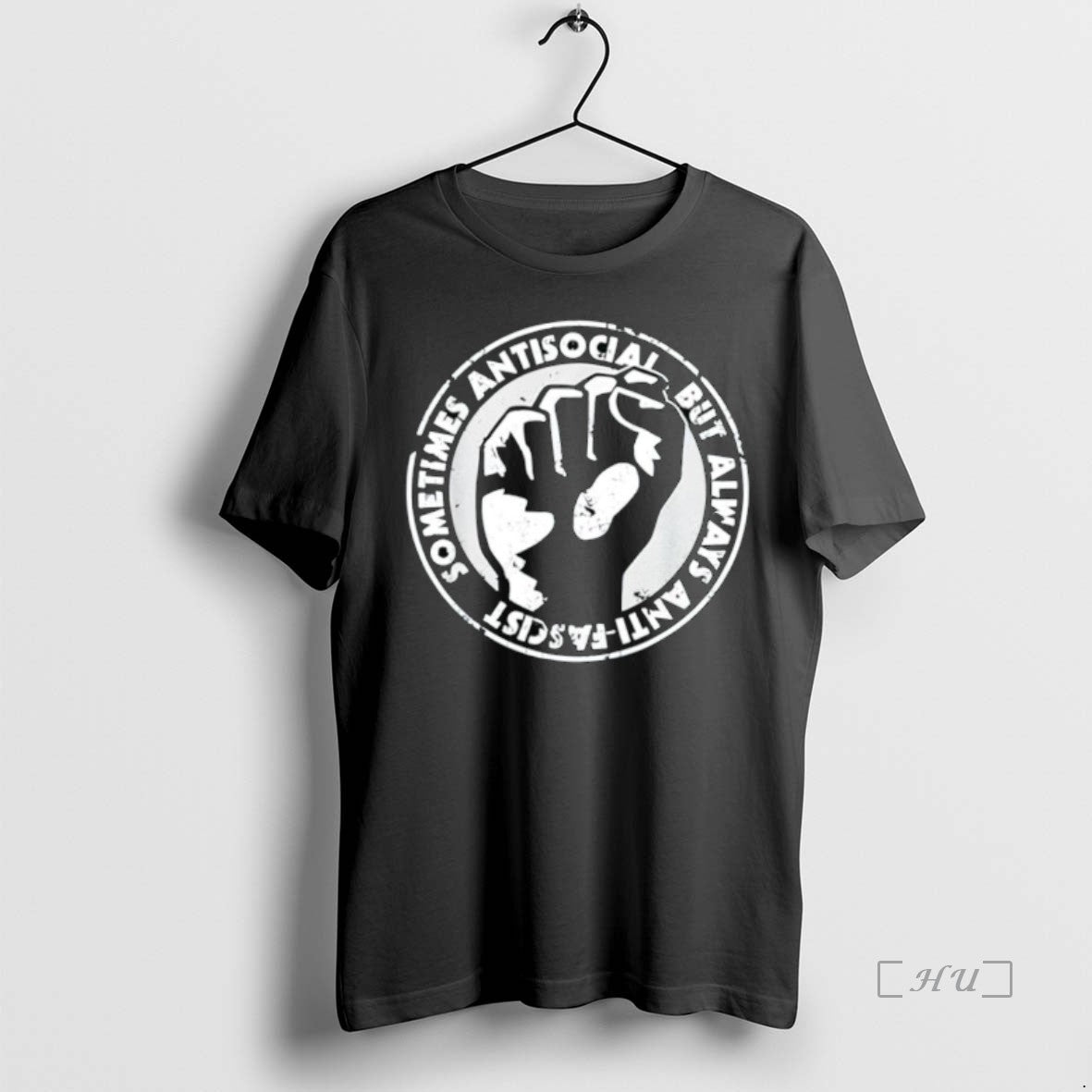 Trending Sometimes Antisocial Always Anti Facist T Shirt Sweater