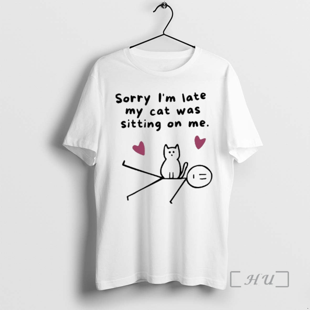 Trending Sorry Im Late My Cat Was Sitting On Me