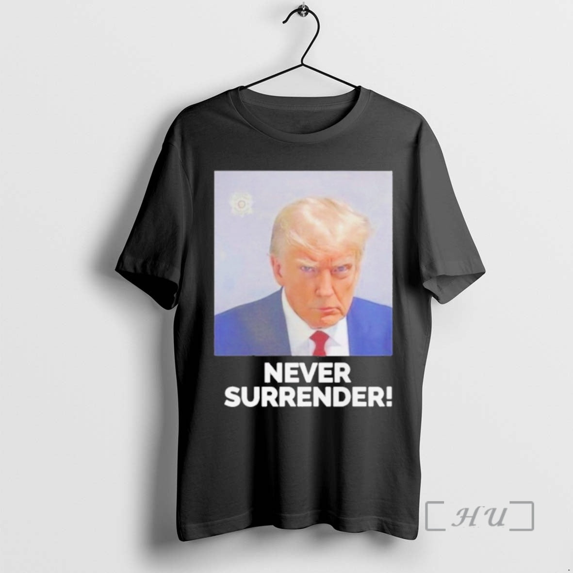 Trending South Korea President Showed Trump Mugshot Never Surrender Premium T Shirt Sweater