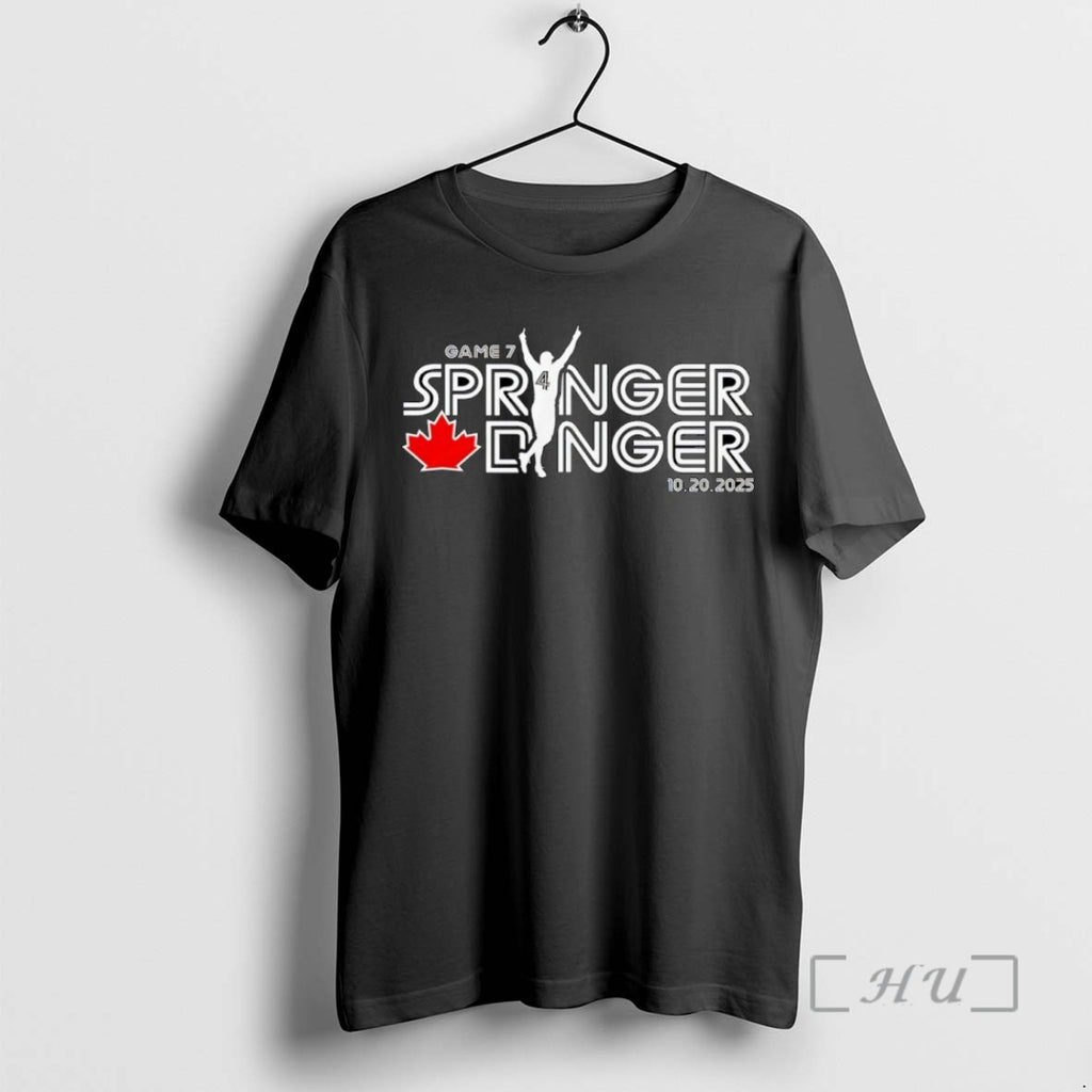 Trending Springer Dinger Toronto Blue Jays Baseball Game 7 2025