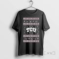 Trending Tcu Horned Frogs Ugly Christmas Light Premium T Shirt Sweater