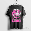 Trending Tackle Breast Cancer Raiders Heart Ball Logo Premium T Shirt Sweater