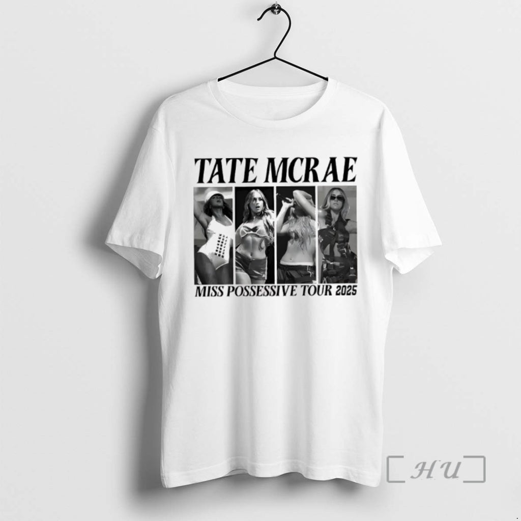 Trending Tate Mcrae Miss Possessive Tour 2025 Tee Shirts Sweater