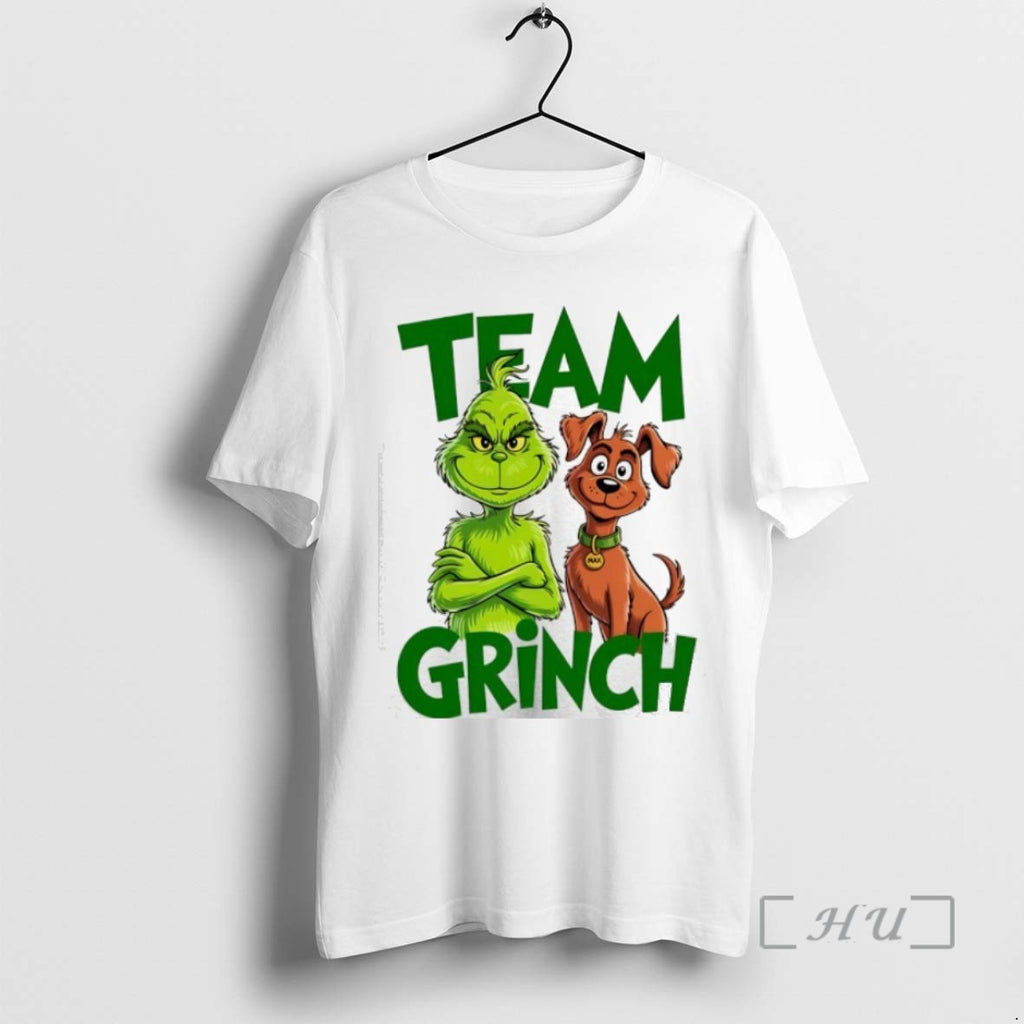 Trending Team Grinch With Max Dog Christmas Tee Shirts Sweater