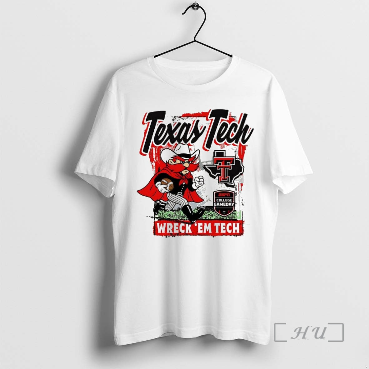 Trending Texas Tech Red Raiders Football College Gameday Wreck Em Mascot Premium T Shirt Sweater