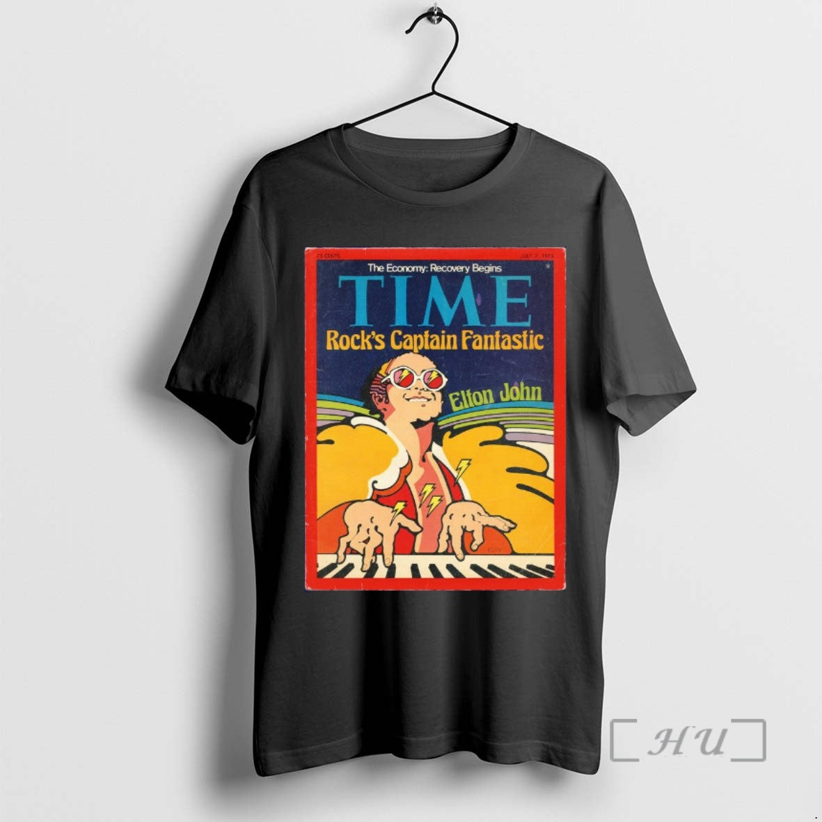 Trending The Economy Recovery Begins Time Rocks Captain Fantastic Elton John 2025 Tee Shirts Sweater