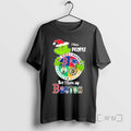 Trending The Grinch I Hate People But I Love My Boston Team Premium T Shirts