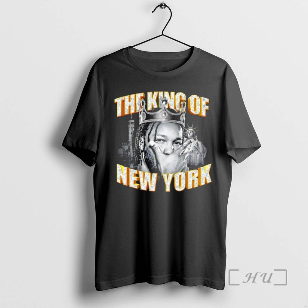 Trending The King Of New York Jalen Brunson Knicks Premium T Shirt Sweater