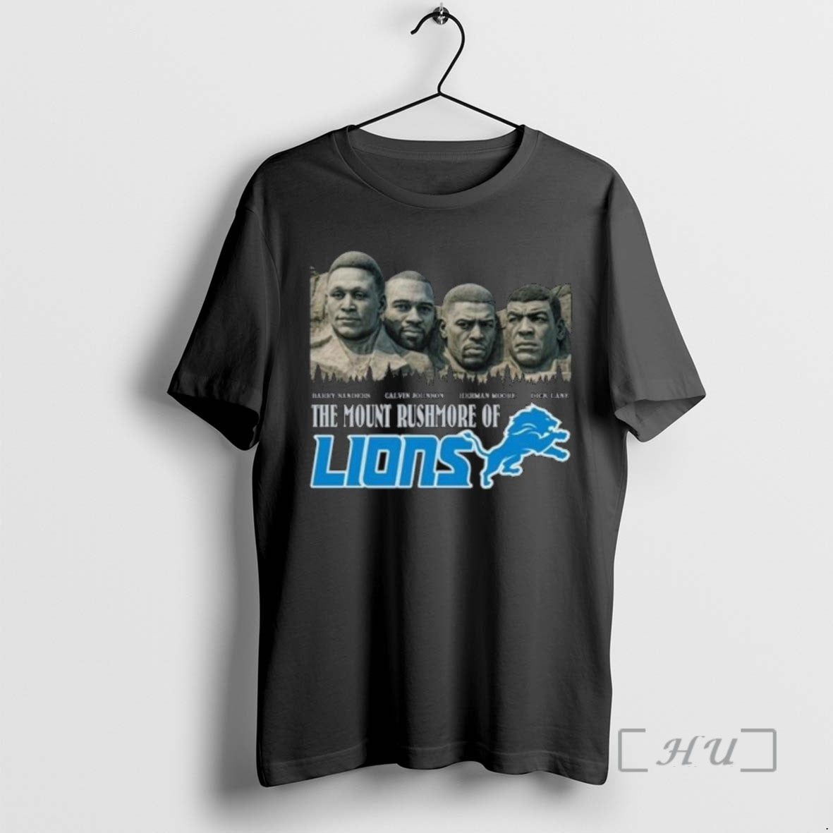 Trending The Mount Rushmore Of Detroit Lions Legends 2025 Long Sleve Tee Shirts Sweater