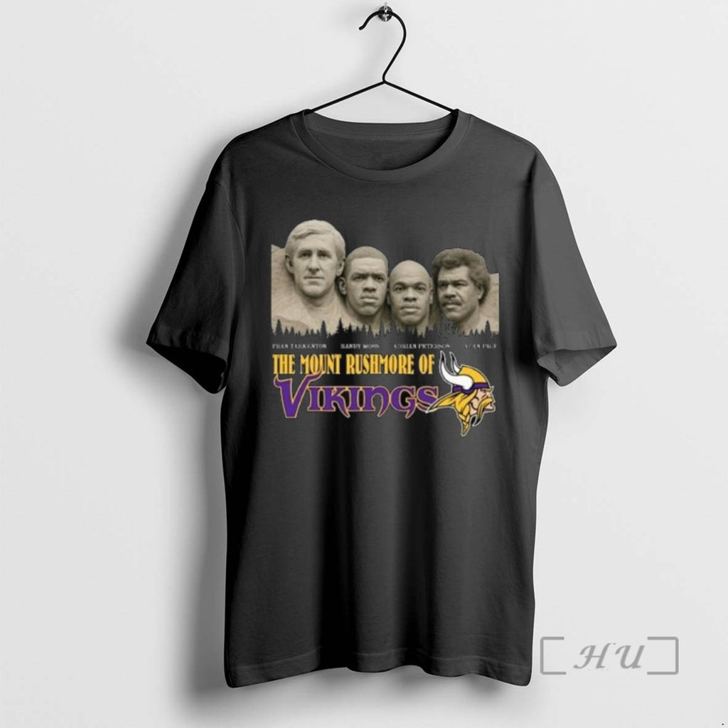 Trending The Mount Rushmore Of Minnesota Vikings Legends 2025 Long Sleve Tee Shirts Sweater