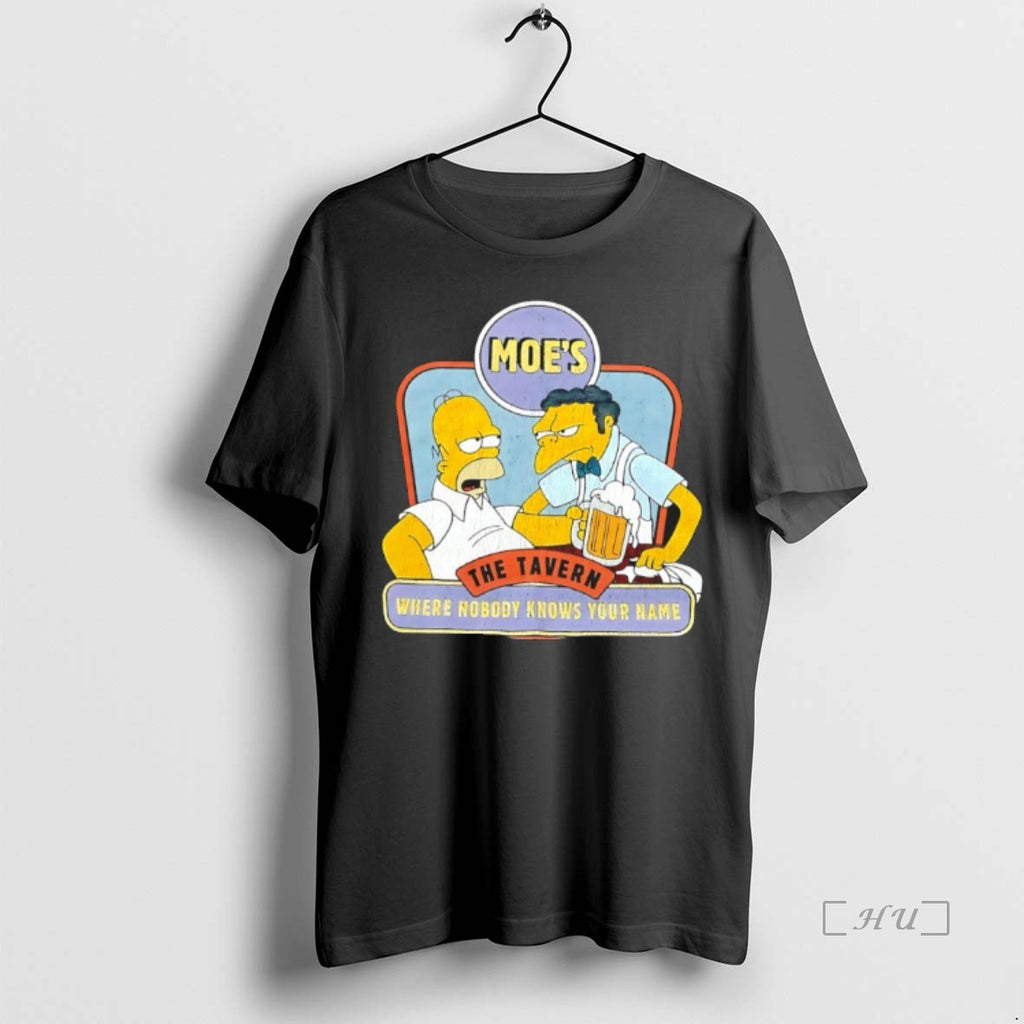 Trending The Simpsons Moes Where Nobody Knows Your Name T Shirt Sweater