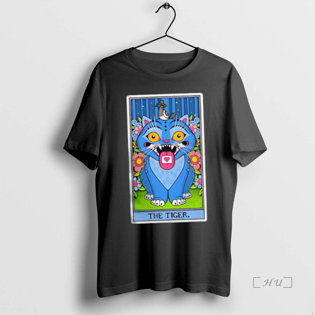 Trending The Tiger Tarot Card Heart Cute T Shirt Sweater