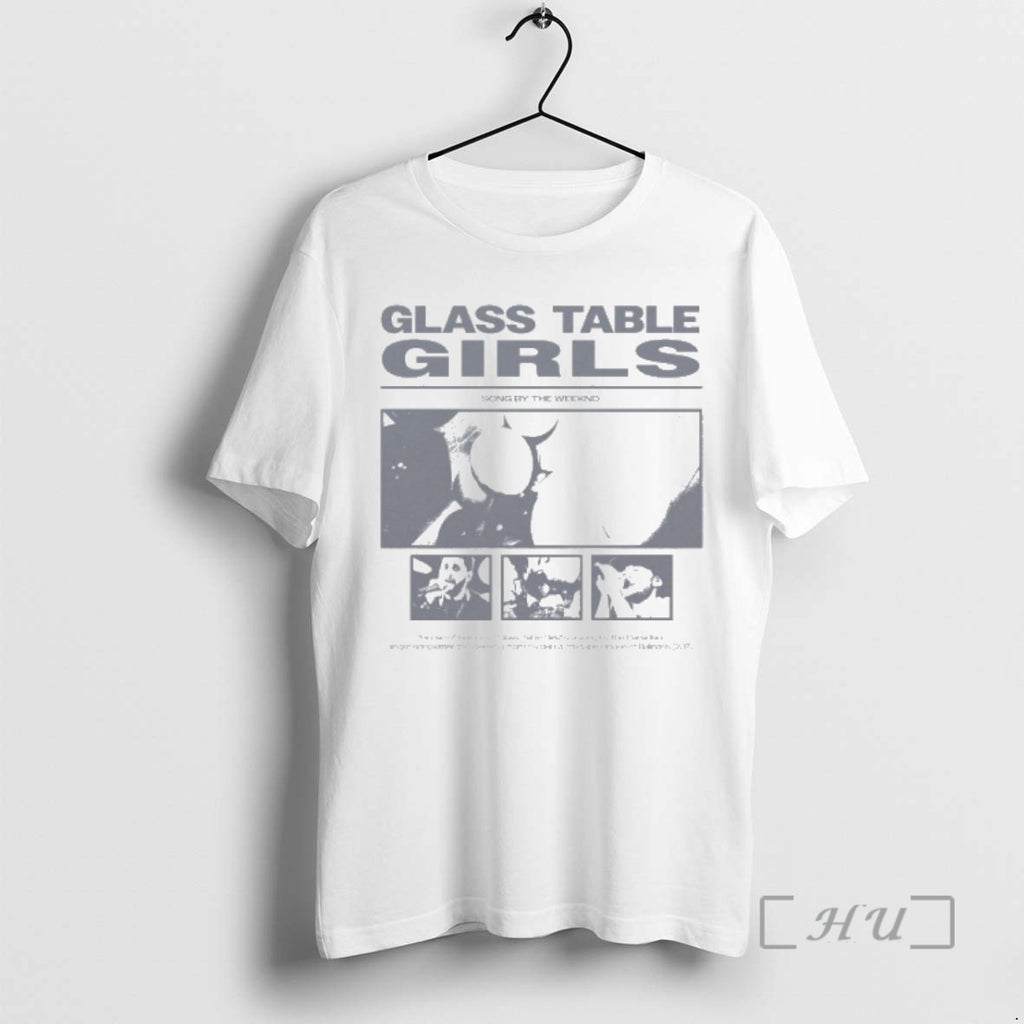 Trending The Weeknd Glass Table Girls Premium T Shirt Sweater